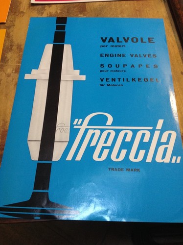 Brochure pubblicitaria vintage - brochure,