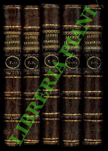 Alfieri vittorio tragedie - vittorio,