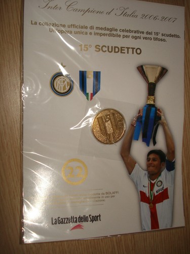 Medaglia inter campione - n°22,