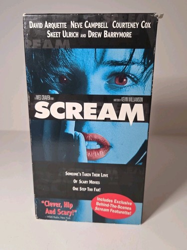 Scream vhs 1996 neve - scream,