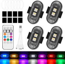 4 Pezzi Auto Telecomando Flash