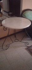 Tavolo In Ferro Battuto Con
