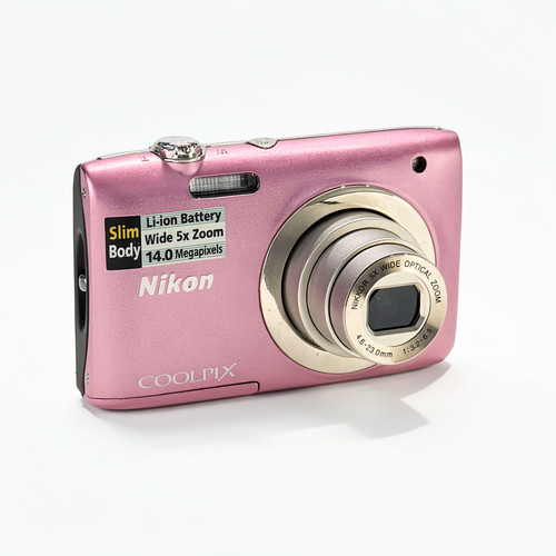 Nikon coolpix s2600 rosa - coolpix,