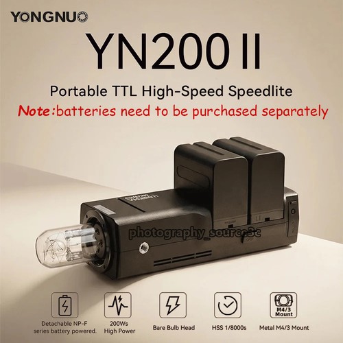 Yongnuo yn200 ttl hss - yongnuo,