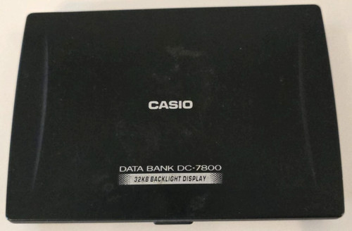 Casio data bank - casio,