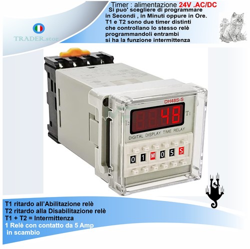 Timer temporizzatore v - 24,