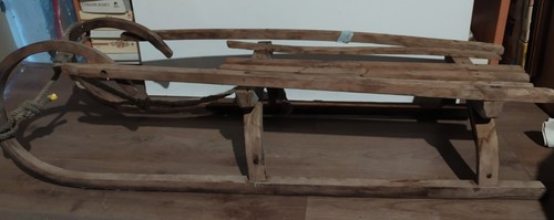 Slittino legno dell 800 - slittino,