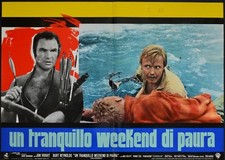 fotobusta UN TRANQUILLO WEEKEND DI PAURA JON VOIGHT BURT REYNOLDS BOORMAN HORROR