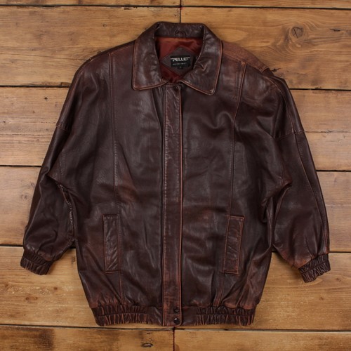 Giacca pelle vintage - , s
