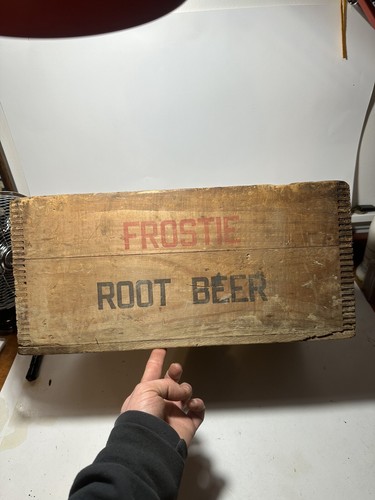 Rara cassa soda legno a - cassa, di