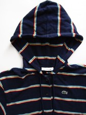 Polo Lacoste 36 blu navy righe