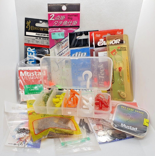 Lotto stock materiale pesca - materiale, da