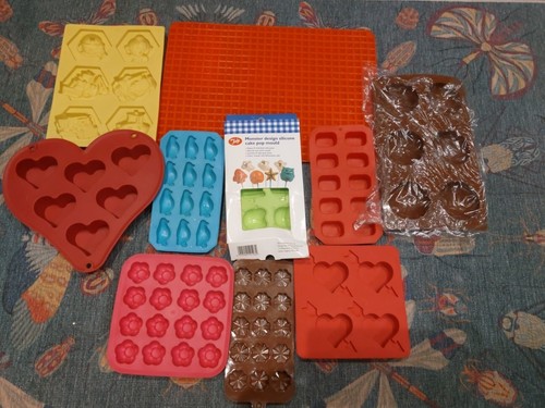 Lotto stampi silicone lavoro - stampi, x