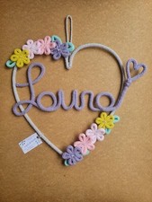 Ghirlanda fiocco nascita in