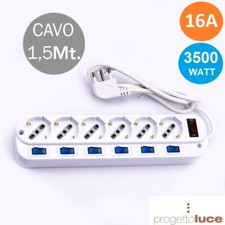 CIABATTA MULTIPRESA 6 POSTI