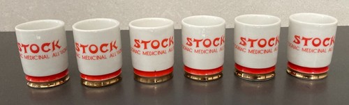 Stock cognac 6 bicchierini - -,