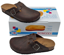 Sabot  Uomo Ciabatte Pelle Sughero BIOMODEX  Simil Boston Birkenstock