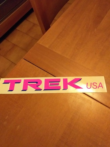 Adesivo vintage trek usa - adesivo,