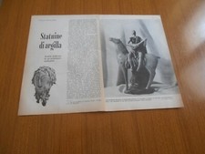 1954 CLAY FIGURINES ITALIAN