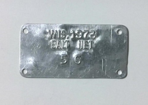 1973 wisconsin bait - bait, pesca
