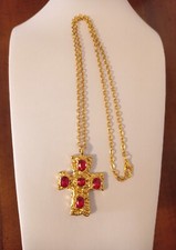 Collana uomo con croce - collana,