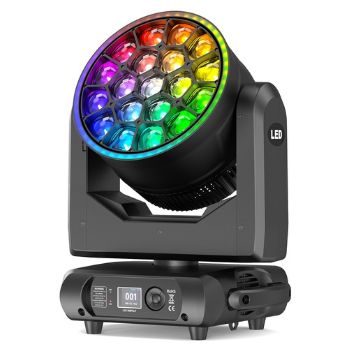 19x20w led moving head - moving, rgbw