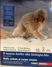 nuovo invito biologia.blu-dalla cellula a corpo umano-9788808552549-zanichelli 
