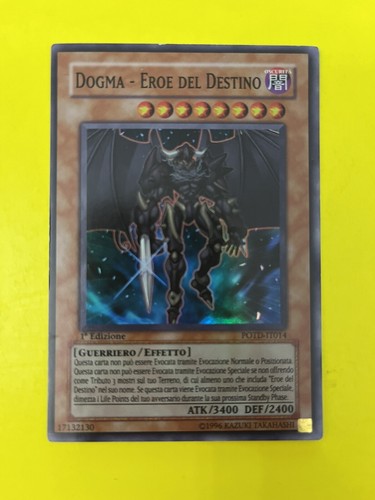 Carta dogma eroe del - gi, oh