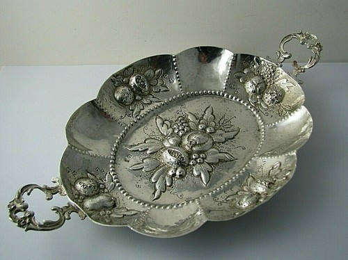 Antico piatto dolce argento - antico,