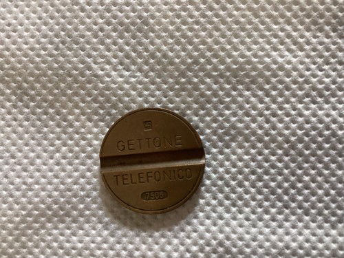 Gettone telefonico raro 7506 - raro,