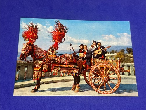 Carretto siciliano veduta - siciliano,