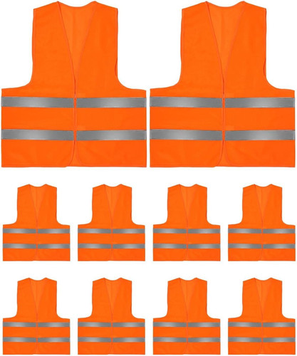 Pezzi gilet catarifrangente - 10,