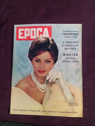 Rivista anni epoca 1959 - anni,