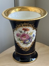 Vtg Meissen Cobalt Royal Blue