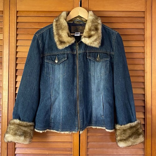 Y2k giacca denim vintage - y2k,