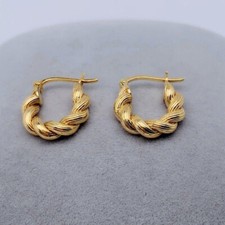 Real Au750 18K Yellow Gold