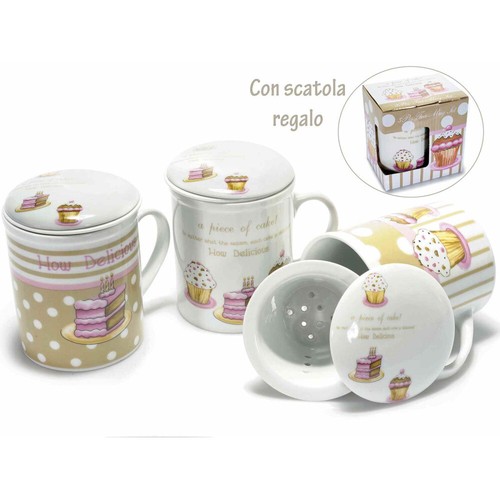Tazza tisaniera cupcake - , in