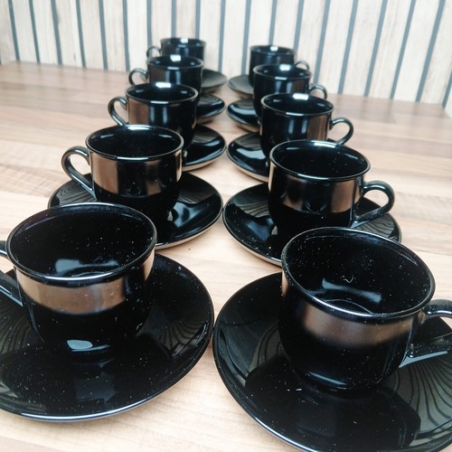 Set tazzine piattini da - 10,