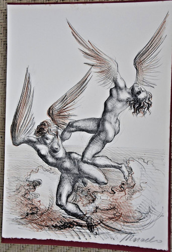 Marcello tommasi litografia - marcello,