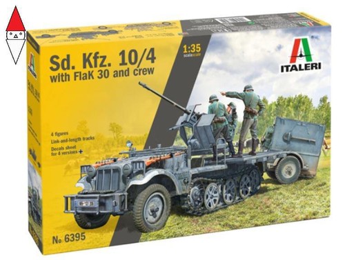 Italeri kfz 10 4 - sd.kfz, 10/4