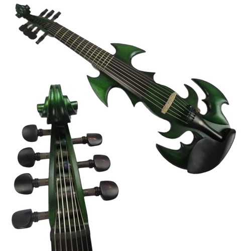 Violino elettrico verde - elettrico, 7