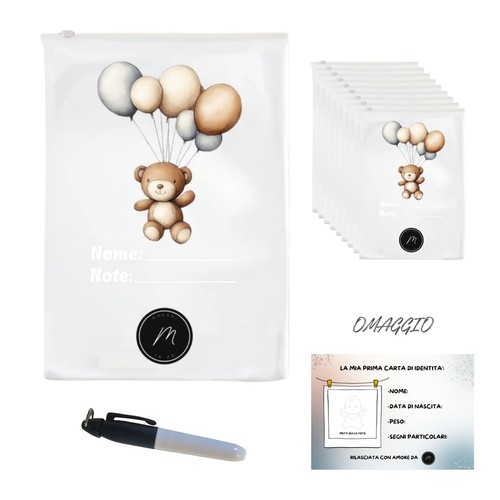Malinì set bustine - set, 10
