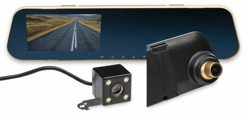 Dash cam doppio obiettivo - obiettivo, hd