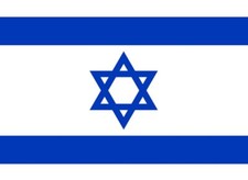 Bandiera Israele cm 90 x 150 cm in tessuto
