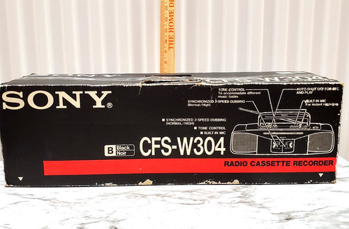 Nuovo vintage sony - vintage, cfs-w304