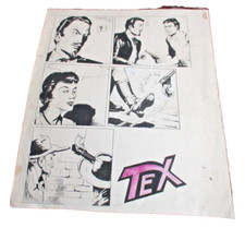 TEX Tavola su Cartoncino cm. 35x40 China e Acquarello non firmata