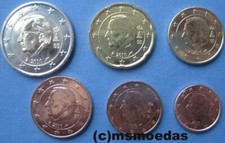 Belgio 6 monete euro 2010 KMS