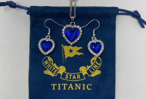 Collana titanic cuore - titanic,