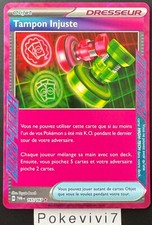 Carte pokemon tampon injuste - carte,