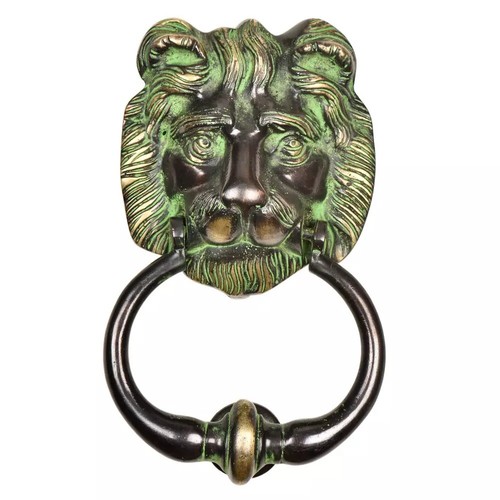 Aspetto antico ottone - aspetto, leone